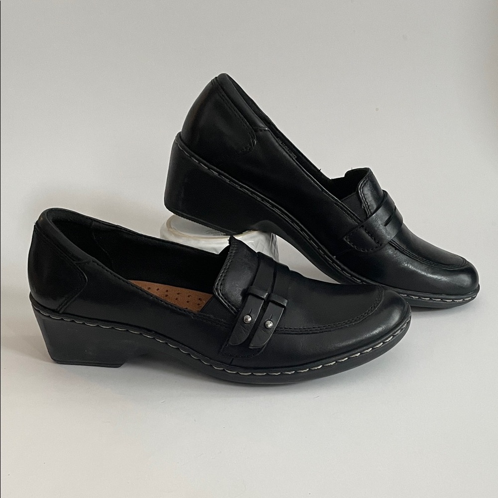 NEW BALANCE COBB HILL Leather Black Women's Loafers Preppy Office Coastal Cottge